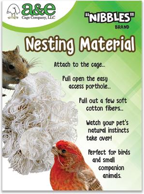 Show full view: A&E Cage Company Bird Nesting Material, Brown slide 2 of 2
