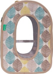 Happy Beaks by A&E Cage Company Soft Sided Travel Bird Carrier, Leaf, Small