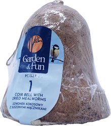 Garden Fun by A&E Garden & Fun Coconut Fiber Suet Bell Wild Bird Treats slide 2 of 3