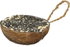 Garden Fun by A&E Half Coconut with Suet & Black Oil Sunflower Wild Bird Treats