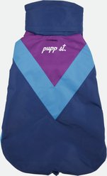 pupp st. Domino Windbreaker Dog Raincoat, Purple, XXX-Large slide 2 of 6
