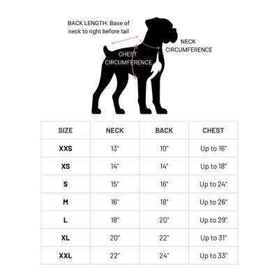 Show full view: pupp st. Allen Tank Dog Shirt, Black/White, Small slide 4 of 4