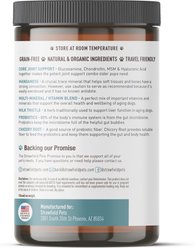 Strawfield Pets Peanut Butter Flavored Soft Chew Multivitamin + Probiotic for Senior Dogs, 120 count slide 2 of 9