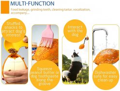 Petopia Turtle Shell Interactive Dog Chew Toy, Mixed Yellow, X-Small slide 2 of 9
