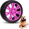 Show in main carousel: Petopia Tire Interactive Dog Chew Toy, Purple/Black, Medium slide 1 of 11