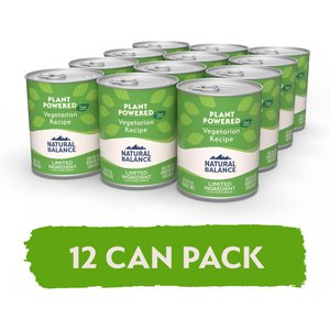 Natural Balance Vegetarian Formula Canned Dog Food, 13-oz, case of 12