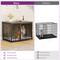 Show in main carousel: Yitahome Furniture-Style Lockable Dog Crate, Light Brown, 40-in slide 3 of 5
