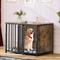Show in main carousel: Yitahome Furniture-Style Lockable Dog Crate, Light Brown, 40-in slide 1 of 5