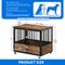 Show in main carousel: Yitahome Furniture-Style Dog Crate with Swivel Wheels, 38.8-in slide 2 of 8