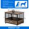 Show in main carousel: Yitahome Furniture-Style Dog Crate with Swivel Wheels, 43.3-in slide 3 of 9