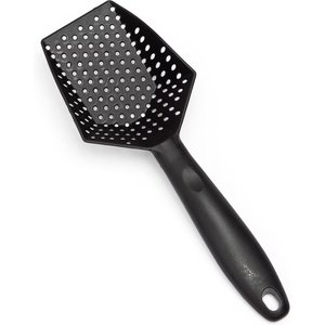 A&E Cage Company Reptile Sand Sifting Scoop, Black, Small
