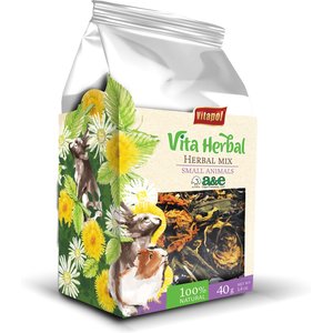 Vitapol by A&E Cage Company Vita Herbal Herbal Mix Small Animal Treats, 1.41-oz bag