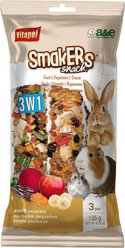 Vitapol by A&E Cage Company 3-in-1 Mix Smakers Stick Small Animal Treats, 3 count