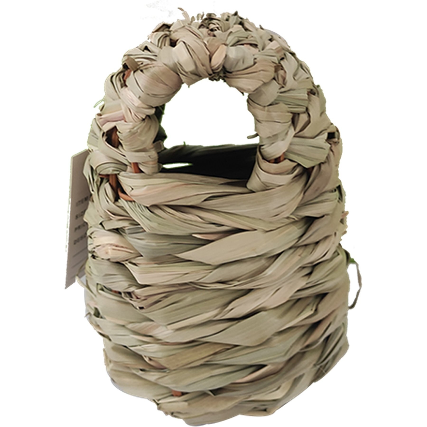 A&E Cage Company Covered Twig Nest for Parakeet Bird, Brown