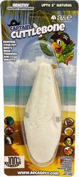 A&E Cage Company 6-in Natural Cuttlebone Bird Treats Single Blister Pack