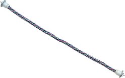 Happy Beaks by A&E Cage Company Cotton Cable Bird Perch, Multicolor, 48 x 1.25-in slide 2 of 2
