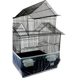 Happy Beaks by A&E Cage Company 13-in Seed Catcher Bird Toy, Large, Multicolor