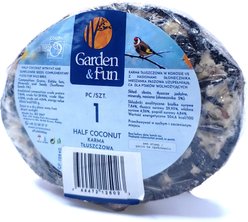 Garden Fun by A&E Half Coconut with Suet & Black Oil Sunflower Wild Bird Treats slide 2 of 3