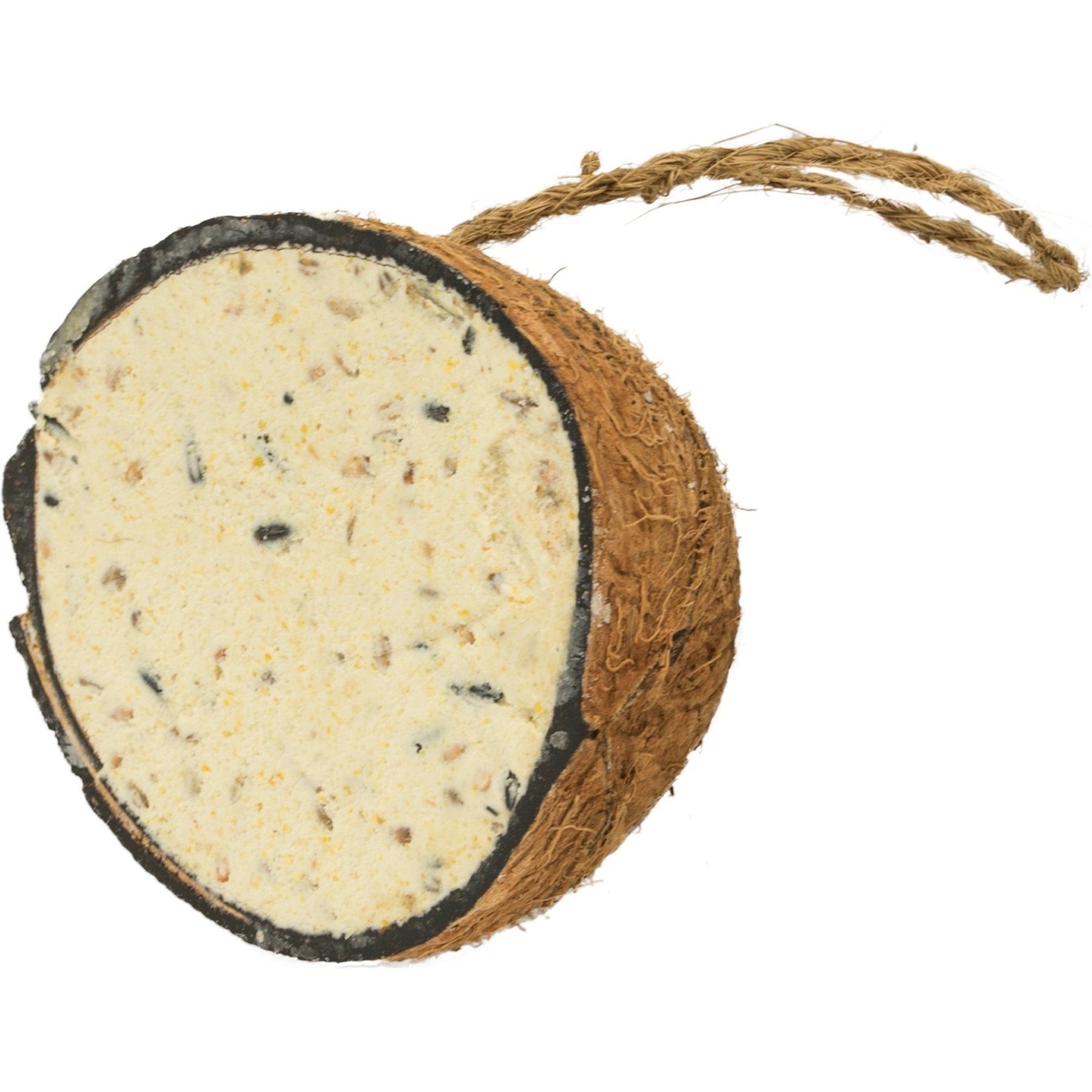 Garden Fun by A&E Half Coconut with Suet Wild Bird Treats
