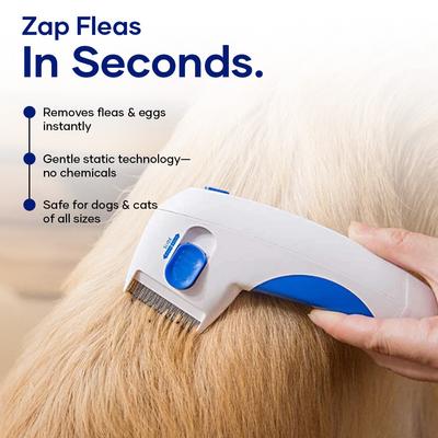Show full view: Aniwell Chemical-Free Electric Flea & Tick Removal Comb for Dogs & Cats slide 4 of 7