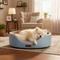 Show in main carousel: Kylinsure Waterproof Comfort Orthopedic Dog & Cat Sofa Bed with Removable Cover & Ice Pad, Blue, Small slide 1 of 12