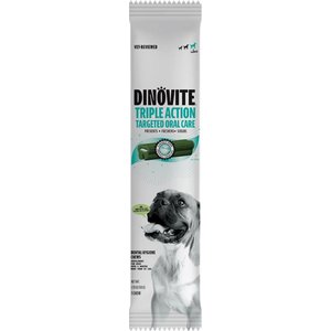 Dinovite Triple Action Oral Care Large Dog Dental Chew Treats, 1 count