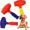Show in main carousel: Petopia Hammer Dog Chew Toy, X-Large: 6.88-in, Blue/Red slide 2 of 9
