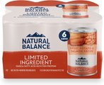 Natural Balance Limited Ingredient Grain-Free Sweet Potato & Salmon Wet Dog Food, 13-oz can, case of 6