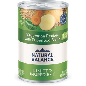Natural Balance Vegetarian Formula Canned Dog Food, 13-oz, case of 12