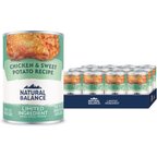 Natural Balance L.I.D. Limited Ingredient Diets Chicken & Sweet Potato Formula Grain-Free Canned Dog Food, 13-oz, case of 12