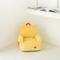 Show in main carousel: ZEZE Colorful Plush Striped Furniture Style Sofa Small Dog & Cat Bed, Yellow, Medium slide 7 of 9