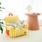 Show in main carousel: ZEZE Colorful Plush Striped Furniture Style Sofa Small Dog & Cat Bed, Yellow, Medium slide 4 of 9