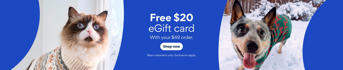 Free $20 eGift card With your $49+ order. Shop now New customers only. Exclusions apply.