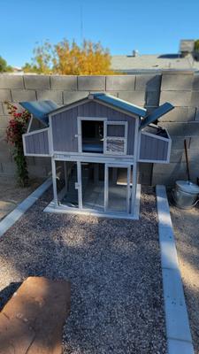 Show full view: Aivituvin AIR66 Foldable Chicken Coop, 3 to 4 Chicken Capacity slide 8 of 11