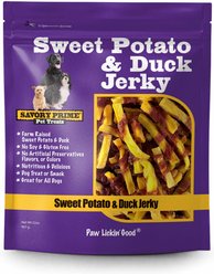 Savory Prime Sweet Potato & Duck Jerky Dog Treats, 32-oz bag