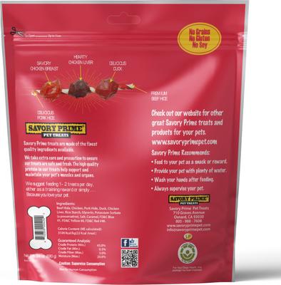 Show full view: Savory Prime SPC Kabobs Dog Treats, 24-oz bag, 36 count slide 3 of 3