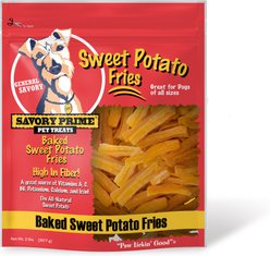 Savory Prime Sweet Potato Fries Soft & Chewy Dog Treats, 32-oz bag
