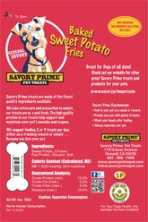 Savory Prime Sweet Potato Fries Soft & Chewy Dog Treats, 32-oz bag slide 2 of 2