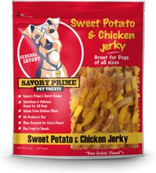 Savory Prime Sweet Potato & Chicken Jerky Dog Treats, 32-oz bag