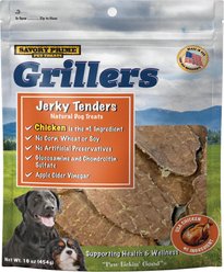 Savory Prime Grillers Chicken Tenders Jerky Dog Treats, 16-oz bag