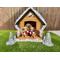 Show in main carousel: Aivituvin Strong Iron Frame Outdoor Dog House with Porch, Small, Brown slide 8 of 11
