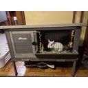 Aivituvin 28-in Indoor Rabbit Hutch 