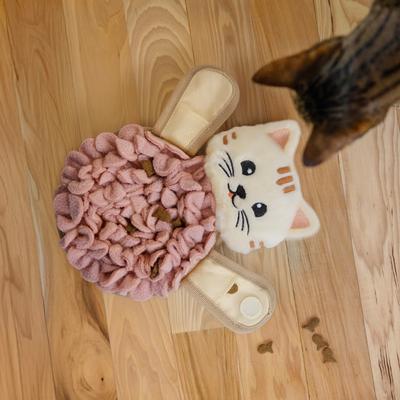 Show full view: Catstages Kitty Snuffle Mat Cat Toy, Pink slide 7 of 7