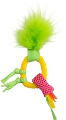 Catstages Dental Pineapple Teether Cat Chew Toy with Catnip, Yellow