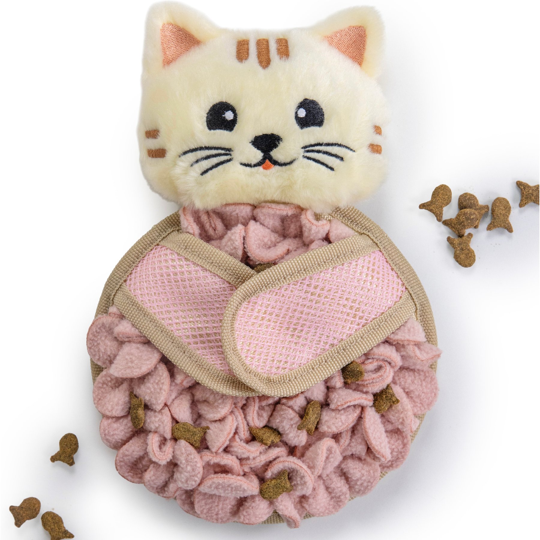 Catstages Kitty Snuffle Mat Cat Toy, Pink