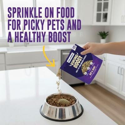 Show full view: Icelandic+ Viking Boost Lamb Marrow Dog & Cat Food Topper, 5.75-oz bag slide 7 of 8