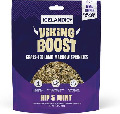 Show full view: Icelandic+ Viking Boost Lamb Marrow Dog & Cat Food Topper, 5.75-oz bag slide 8 of 8