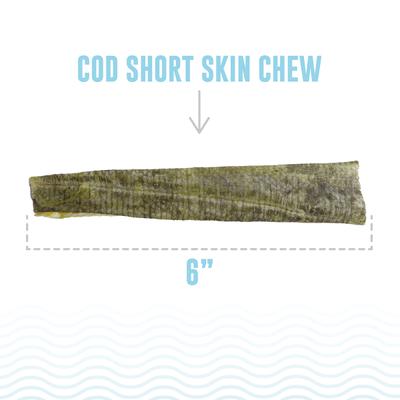 Show full view: Icelandic+ Short Cod Skin 8 to 10-in Strips, 3 count slide 4 of 7