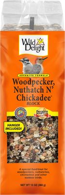 Show full view: Wild Delight Woodpecker Nut Bar Bird Food, 10-oz bag slide 2 of 9