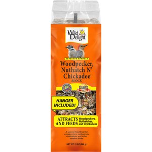Wild Delight Woodpecker Nut Bar Bird Food, 10-oz bag